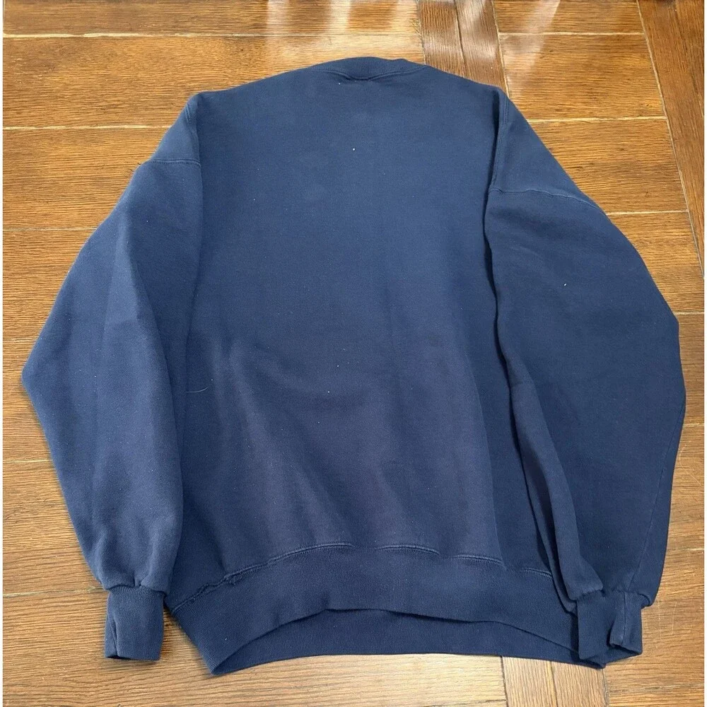 Men’s North Carolina Tar Heels Size XL Russell Athletic Made In USA Crewneck - Picture 3 of 3